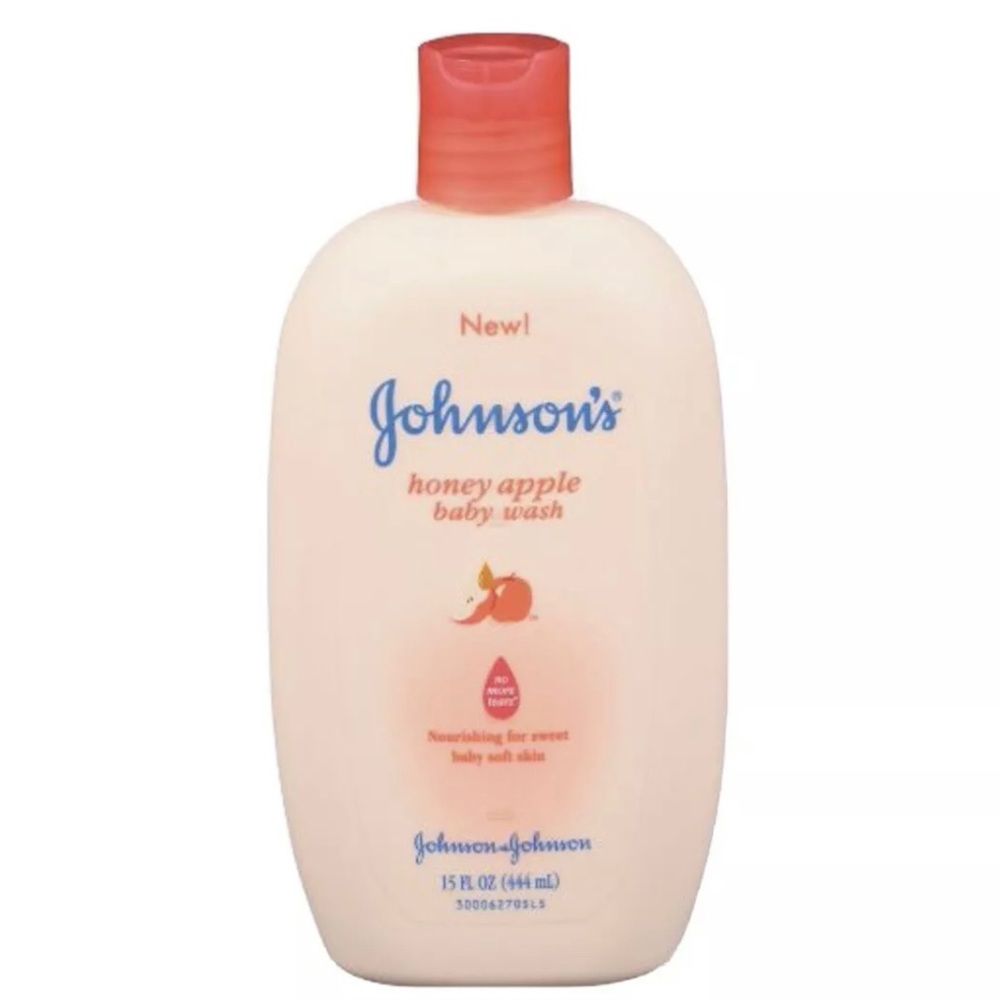 Johnson's Honey Apple Baby Wash 15 oz.  ORIGINAL FORMULA ~SEALED